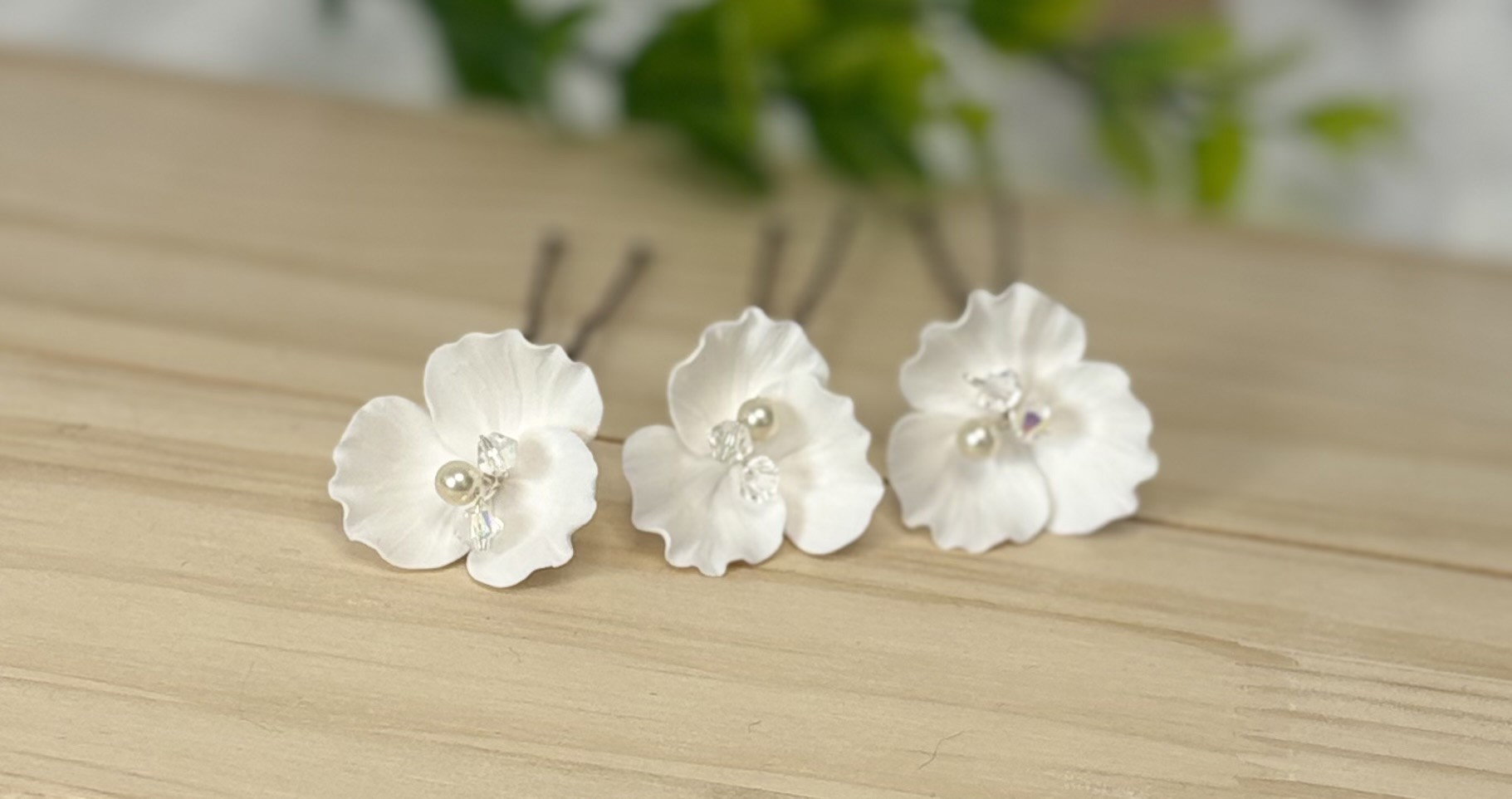 Set of 3 Bridal pins